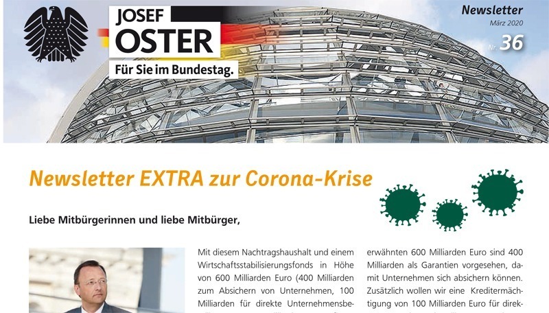 Oster Josef Newsletter 2020 03 WEB