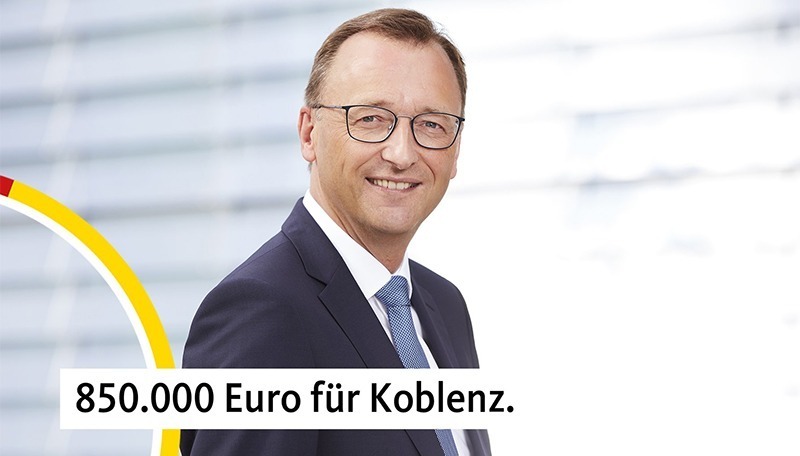 850000 Euro fuer Koblenz