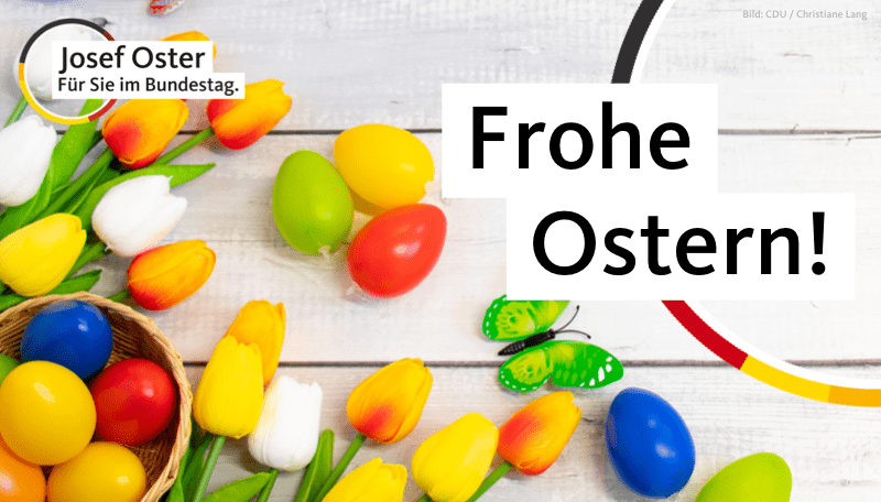Frohe Ostern Webseite