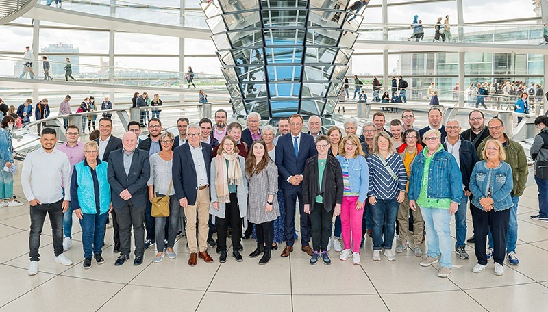 Besuch Bundestag Gruppe Oster web